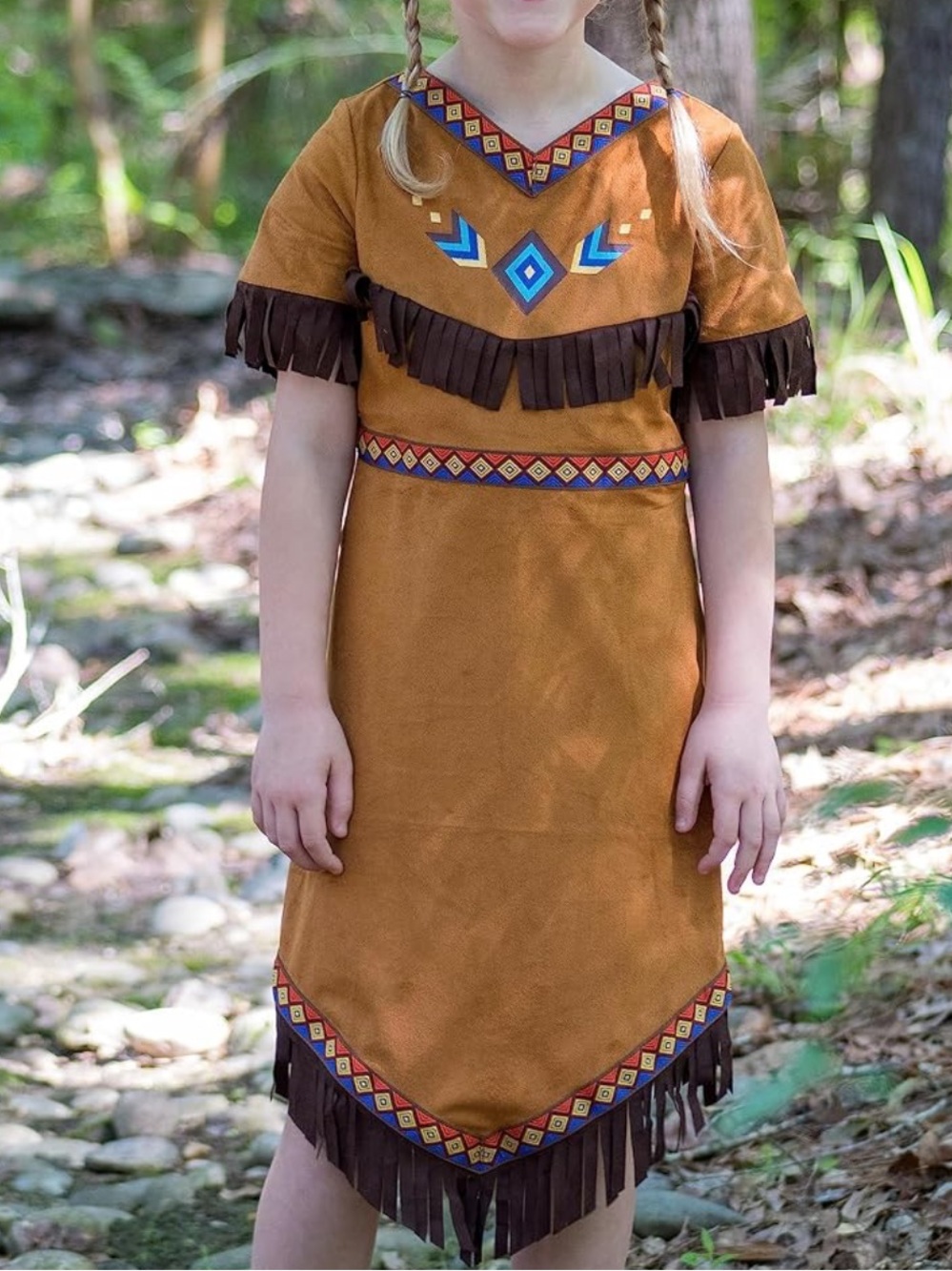 Kids Native American Indian Costume Dress